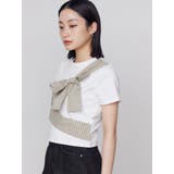 リボンテープTシャツ | EMODA | 詳細画像20 