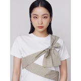 リボンテープTシャツ | EMODA | 詳細画像21 