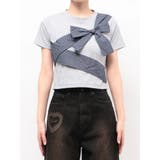 リボンテープTシャツ | EMODA | 詳細画像25 