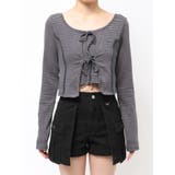 ネイビー | カットツインセット | EMODA