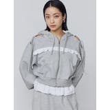 カットアウトリボンフーディ | EMODA | 詳細画像1