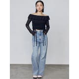 オフショルダーギャザートップ | EMODA | 詳細画像10 