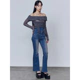 オフショルダーギャザートップ | EMODA | 詳細画像18 