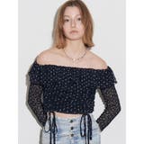 オフショルダーギャザートップ | EMODA | 詳細画像2 