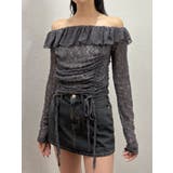 オフショルダーギャザートップ | EMODA | 詳細画像6 