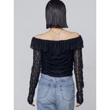 オフショルダーギャザートップ | EMODA | 詳細画像9 