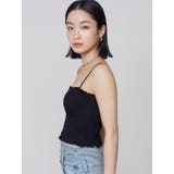 シャーリングクロップキャミソール | EMODA | 詳細画像6 