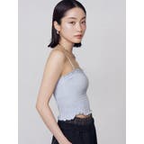シャーリングクロップキャミソール | EMODA | 詳細画像9 