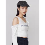 レイヤードロゴロングスリーブTシャツ | EMODA | 詳細画像15 