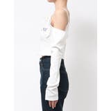 レイヤードロゴロングスリーブTシャツ | EMODA | 詳細画像30 