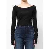 ロゴパッチクロップドロンT | EMODA | 詳細画像2 