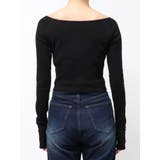 ロゴパッチクロップドロンT | EMODA | 詳細画像5 