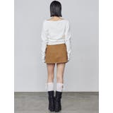 ワイドネックサイドストリングトップス | EMODA | 詳細画像14 