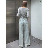 ワイドネックサイドストリングトップス | EMODA | 詳細画像15 