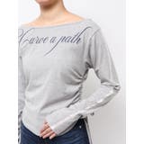 ワイドネックサイドストリングトップス | EMODA | 詳細画像40 