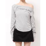 ワイドネックサイドストリングトップス | EMODA | 詳細画像43 