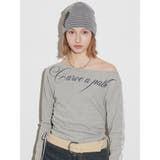 ワイドネックサイドストリングトップス | EMODA | 詳細画像6 