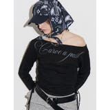 ブラック | ワイドネックサイドストリングトップス | EMODA