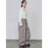 ギャザーフロントスキッパーシャツ | EMODA | 詳細画像17