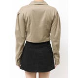 ギャザーフロントスキッパーシャツ | EMODA | 詳細画像21