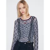 ブラック | 【UMBRO×EMODA】シアーロングスリーブTシャツ | EMODA