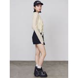 ドットラッフルフリルクロップトップ | EMODA | 詳細画像19 