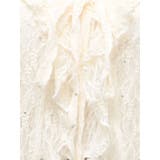 ドットラッフルフリルクロップトップ | EMODA | 詳細画像32 