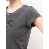 エンブレムハートパッチTシャツ | EMODA | 詳細画像31 