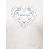 エンブレムハートパッチTシャツ | EMODA | 詳細画像35 