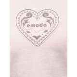 エンブレムハートパッチTシャツ | EMODA | 詳細画像36 