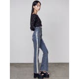 アイレットクロップドロングスリーブTシャツ | EMODA | 詳細画像18 