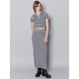 レースラインマキシスカート | EMODA | 詳細画像4 