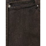 ロングベルトボックスデニムスカート | EMODA | 詳細画像33 