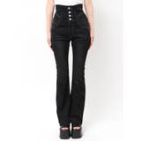 レースサイドオープンフレアパギンス | EMODA | 詳細画像1 