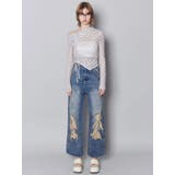 レースクラッシュルーズデニム | EMODA | 詳細画像3 