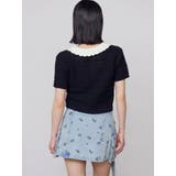 ボーダーポロニット | EMODA | 詳細画像10 