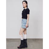 ボーダーポロニット | EMODA | 詳細画像12 