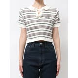 ボーダーポロニット | EMODA | 詳細画像17 