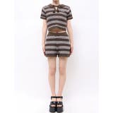 ボーダーポロニット | EMODA | 詳細画像36 
