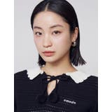 ボーダーポロニット | EMODA | 詳細画像8 