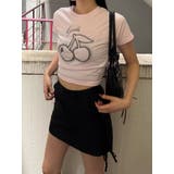 【WEB限定カラーあり】チェリープリントTシャツ | EMODA | 詳細画像24
