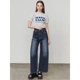 ロゴギャザーTシャツ | EMODA | 詳細画像12