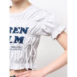 ロゴギャザーTシャツ | EMODA | 詳細画像17