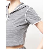 レースラインフーディトップス | EMODA | 詳細画像7 