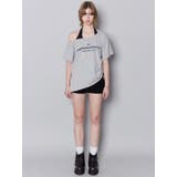 ルーズネックストリングTシャツ | EMODA | 詳細画像5 