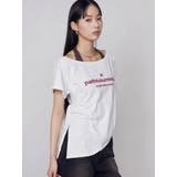 ルーズネックストリングTシャツ | EMODA | 詳細画像7 