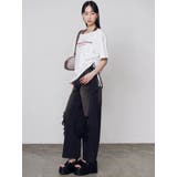 ルーズネックストリングTシャツ | EMODA | 詳細画像9 