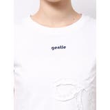 フリルパッチミニマルTシャツ | EMODA | 詳細画像19
