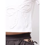 フリルパッチミニマルTシャツ | EMODA | 詳細画像21
