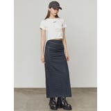フリルパッチミニマルTシャツ | EMODA | 詳細画像4